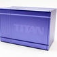 Purple Satin Titan Solid Box Gods Premium High Strength Deck Box Case Protector