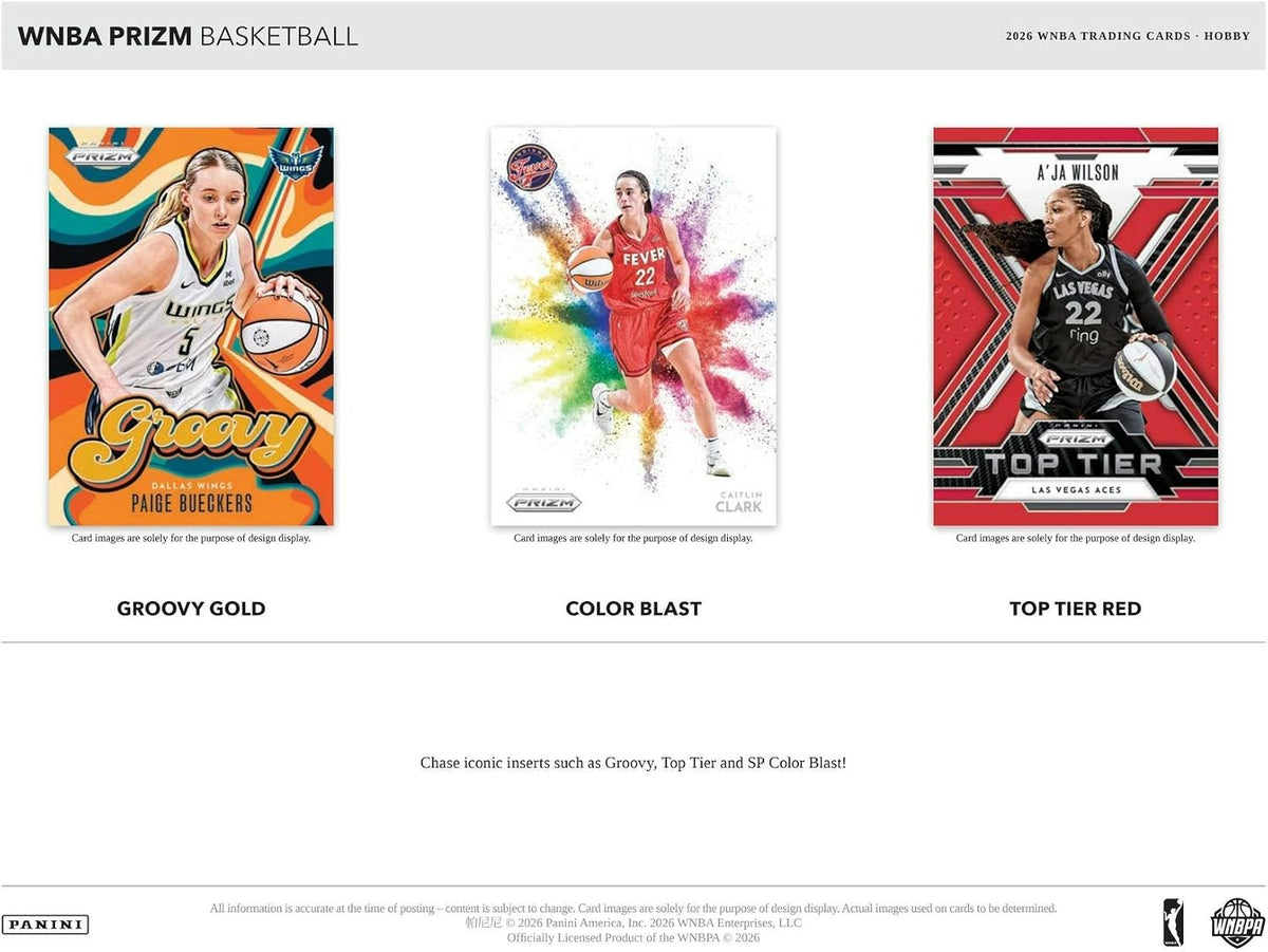 2026 Panini WNBA Prizm Basketball Hobby Box