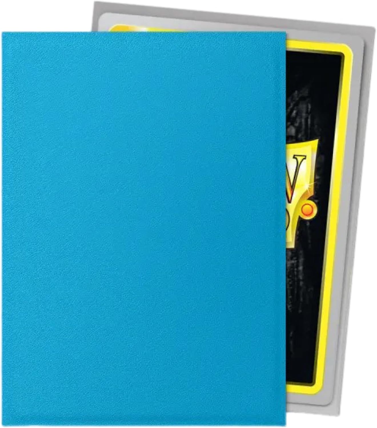 Dragon Shield Matte Dual Standard Size Card Sleeves 100ct - Sky Blue & Silver