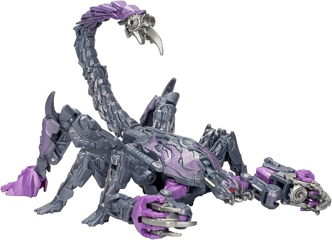 Transformers Toys Studio Series Deluxe Rise of The Beasts 107 Predacon Scorponok, 4.5-inch Converting Action Figure, 8+
