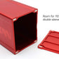 Red Satin Titan Solid Box Gods Premium High Strength Deck Box Case Protector