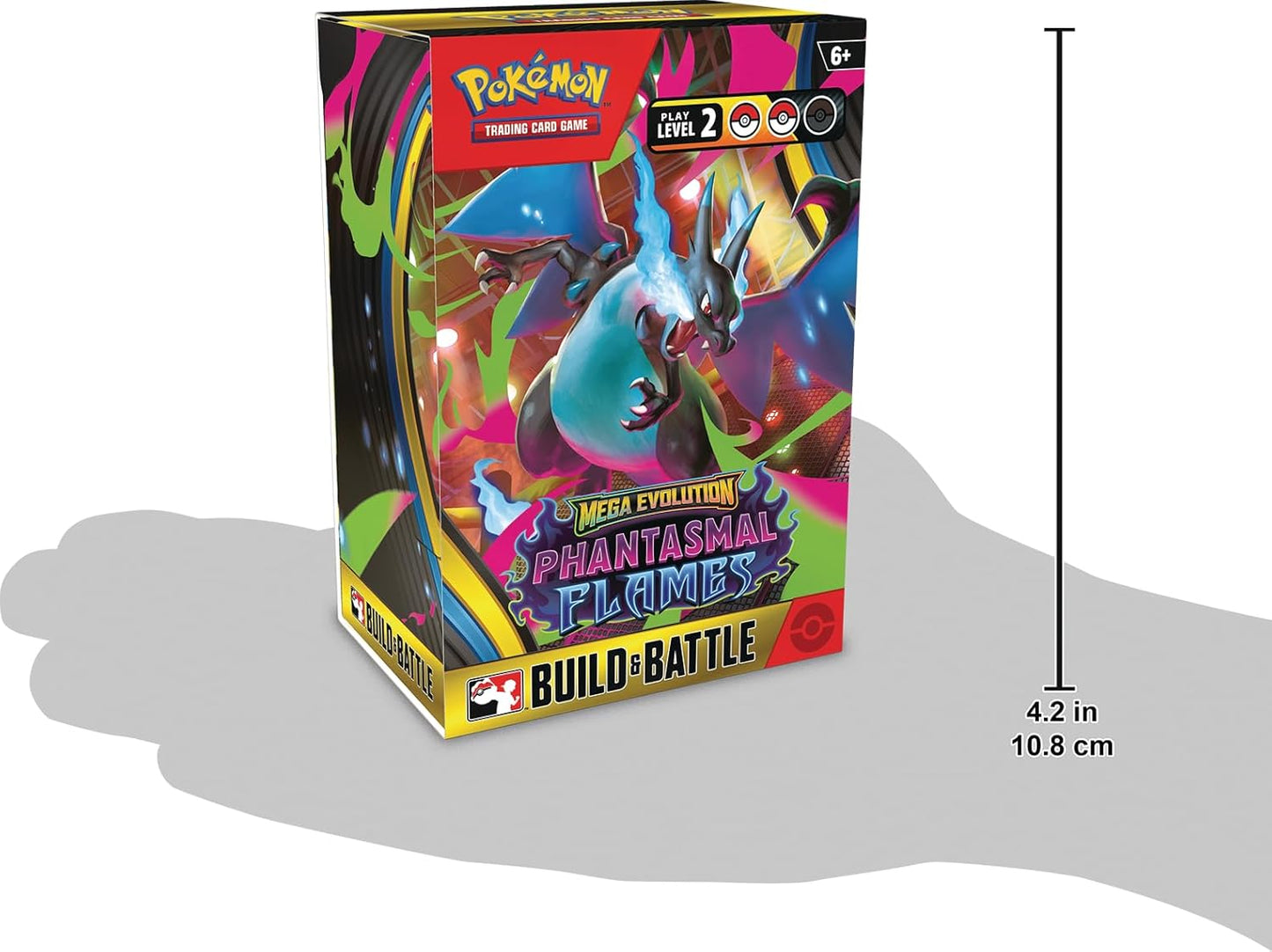 Pokemon TCG: Mega Evolution - Phantasmal Flames Build & Battle Box