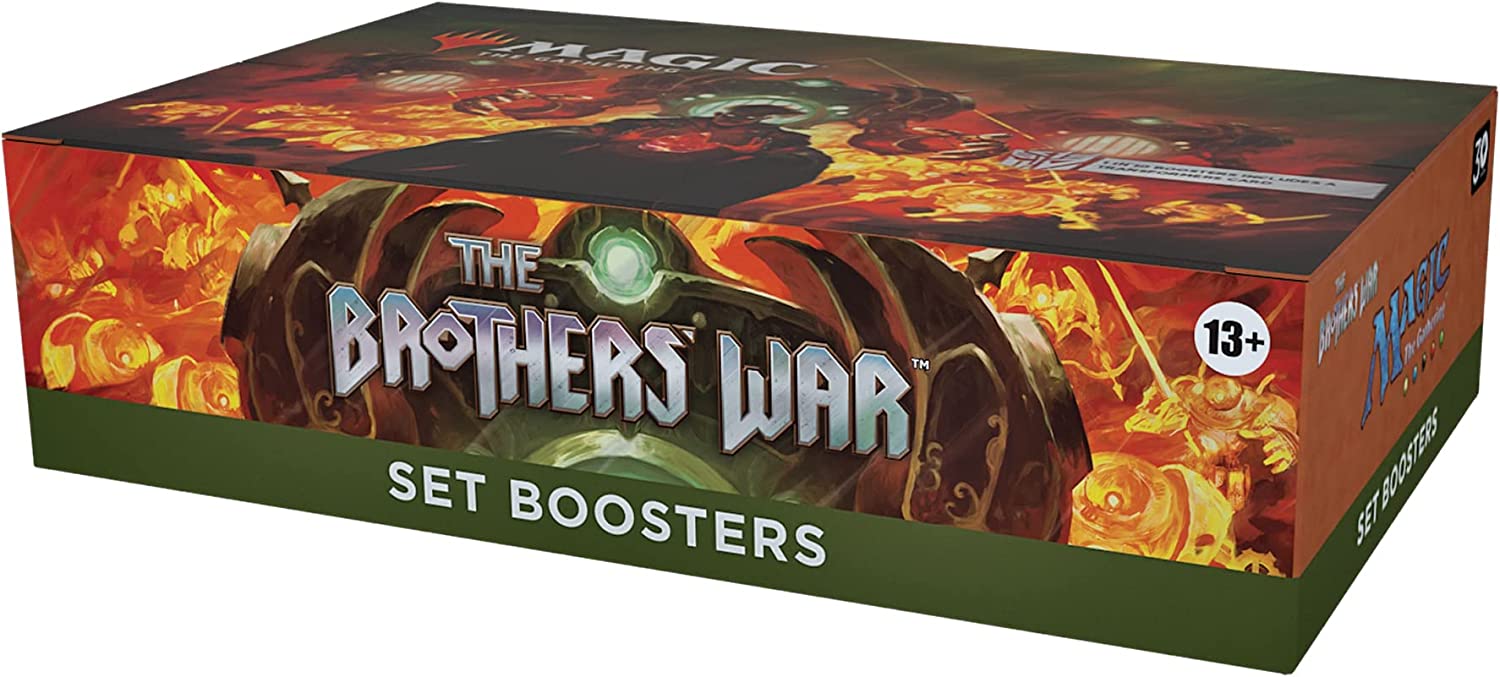 brothers war collector booster box Magic: The Gathering The Brothers' War Collector Booster | 15 Magic Cards : Toys & Games