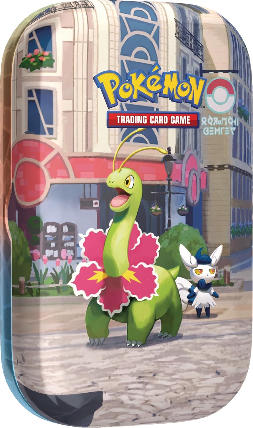 Pokemon TCG: Lumiose City Mini Tin (Meganium & Meowstic)