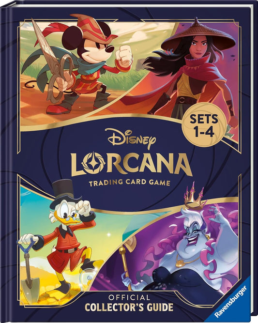 Disney Lorcana Trading Card Game - Official Collector's Guide: Sets 1-4