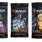 3 (Three) Booster Packs of Magic: The Gathering: Core Set 2021 M21 - 3 Booster Packs (MTG Booster Pack Draft Lot Bundle)