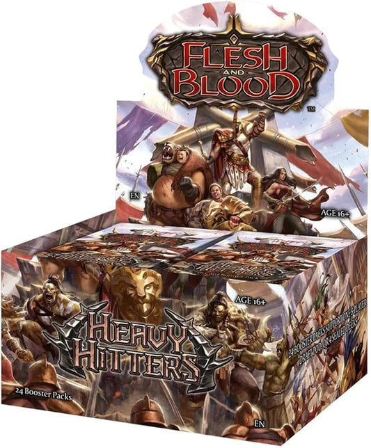 Legendary Story Studios Flesh and Blood CCG: Heavy Hitters Booster Box (24 Packs)