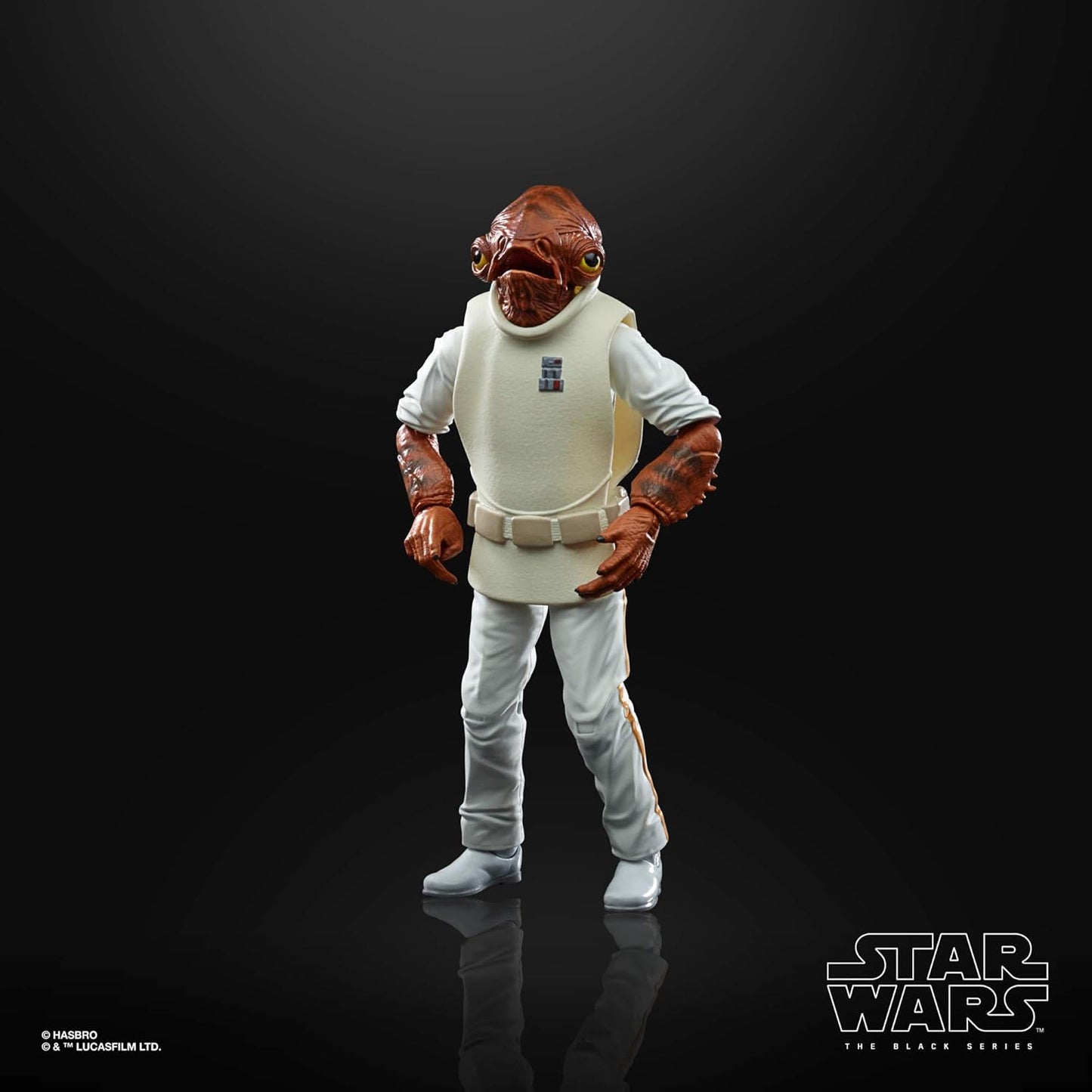 STAR WARS The Black Series Admiral Ackbar Toy 6-Inch-Scale Return of The Jedi Collectible Action Figure, Kids Ages 4 and Up