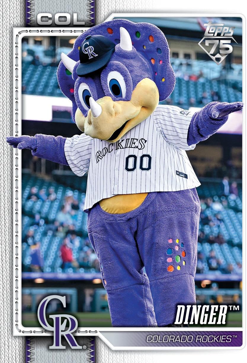 2026 Topps MLB Series 1 Baseball Trading Card Celebration Box – Exclusive Confetti & Holo Foil Parallels – Chance for Dynasty Mascot Autograph Relic Cards