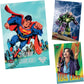 2026 Upper Deck Fleer Ultra Superman Blaster Box with Chance for Blaster Exclusive Ultra Stars Green Parallels and Other Inserts
