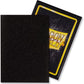Dragon Shield 100ct Standard Card Sleeves Display Case (10 Packs) - Matte Jet Black