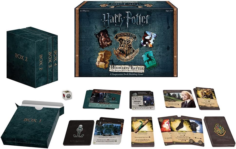 Hogwarts Battle - The Monster Box of Monsters Expansion Card Game