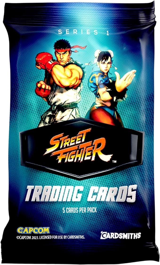 Street Fighter Series 1 Trading Cards - 2-Pack Box