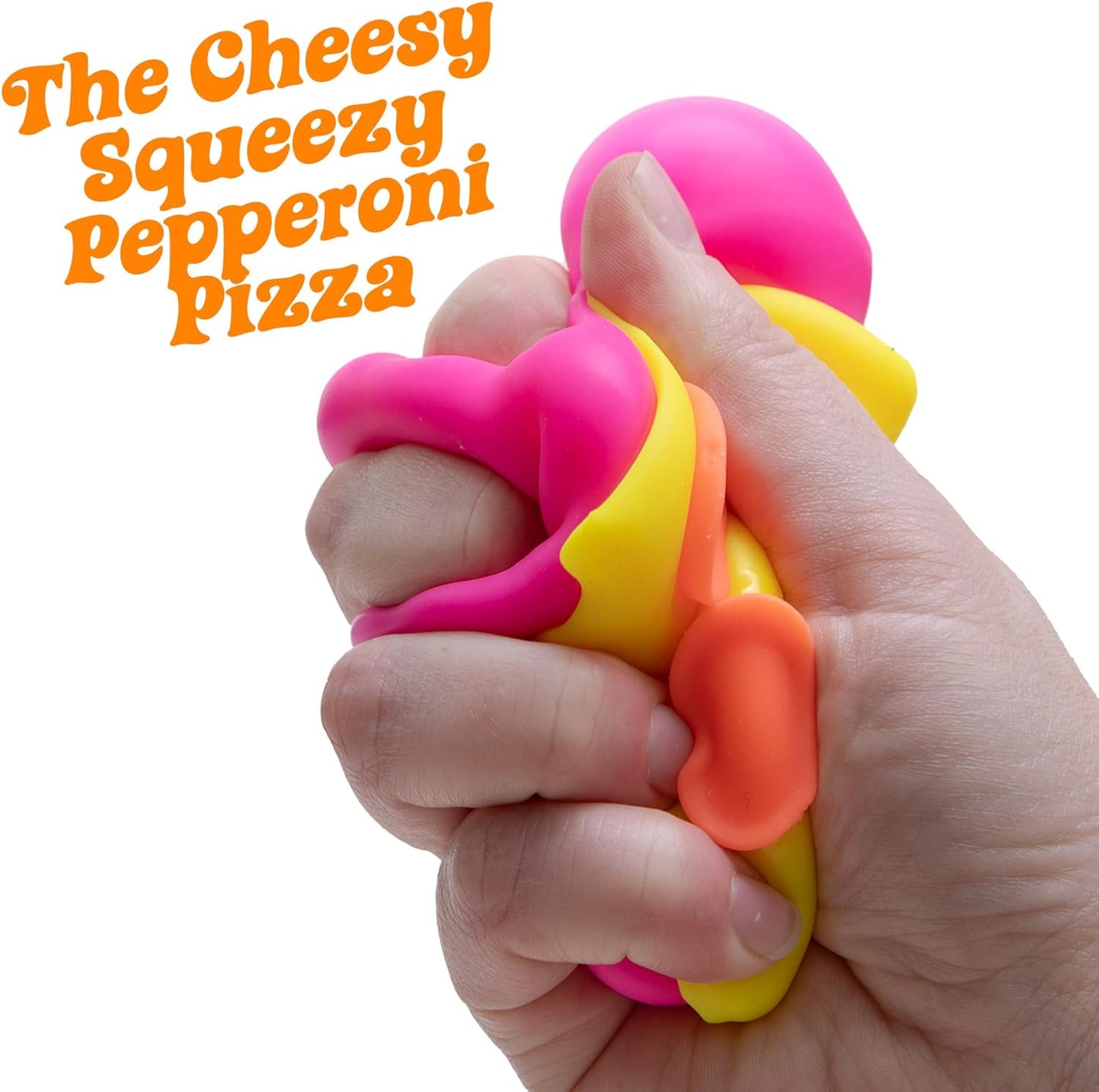 Schylling Needoh Squeezza - Sensory Squeeze Toy - Colors May Vary
