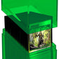 Ultimate Guard Boulder 100+ Clear, Deck Case for 100 Double-Sleeved TCG Cards, Emerald, Secure & Durable Storage for Trading Card Games, Transparent