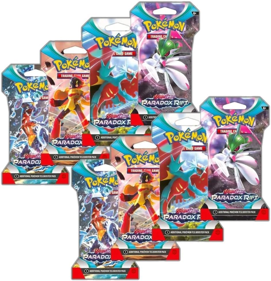 Pokemon Scarlet & Violet—Paradox Rift (8) Sleeved Boosters