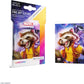 Gamegenic Marvel Champions The Card Game Official Rocket Racoon Fine Art Sleeves Pack of 50 Art Sleeves and 1 Clear Sleeve Card Game Holder for TCG and LCG Games Made by Fantasy Flight Games