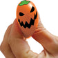Schylling Needohween Teenie Jack Glow Lantern - Glow in The Dark Pumpkin Faces 3 Pack