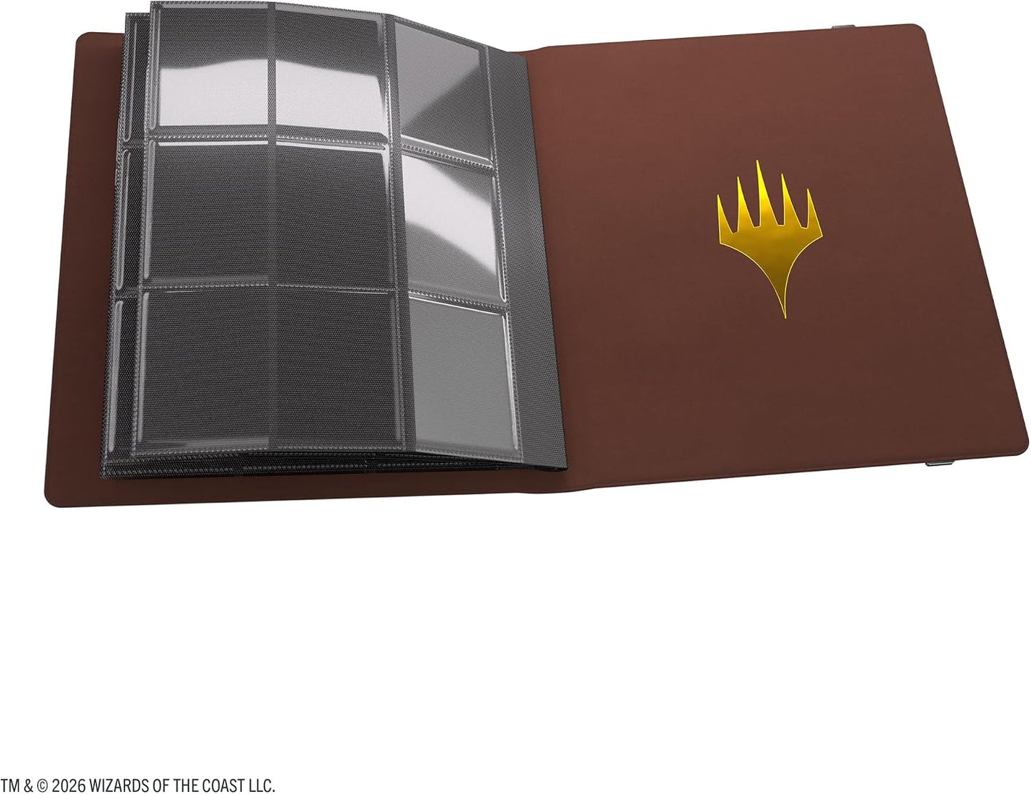 Gamegenic Magic: The Gathering Secrets of Strixhaven Cards Almanac 18-Pocket Premium SLIPCASE Album - Holds 360 Double-Sleeved Cards, Elegant Book-Style MTG Binder with Gold Foil College Spine