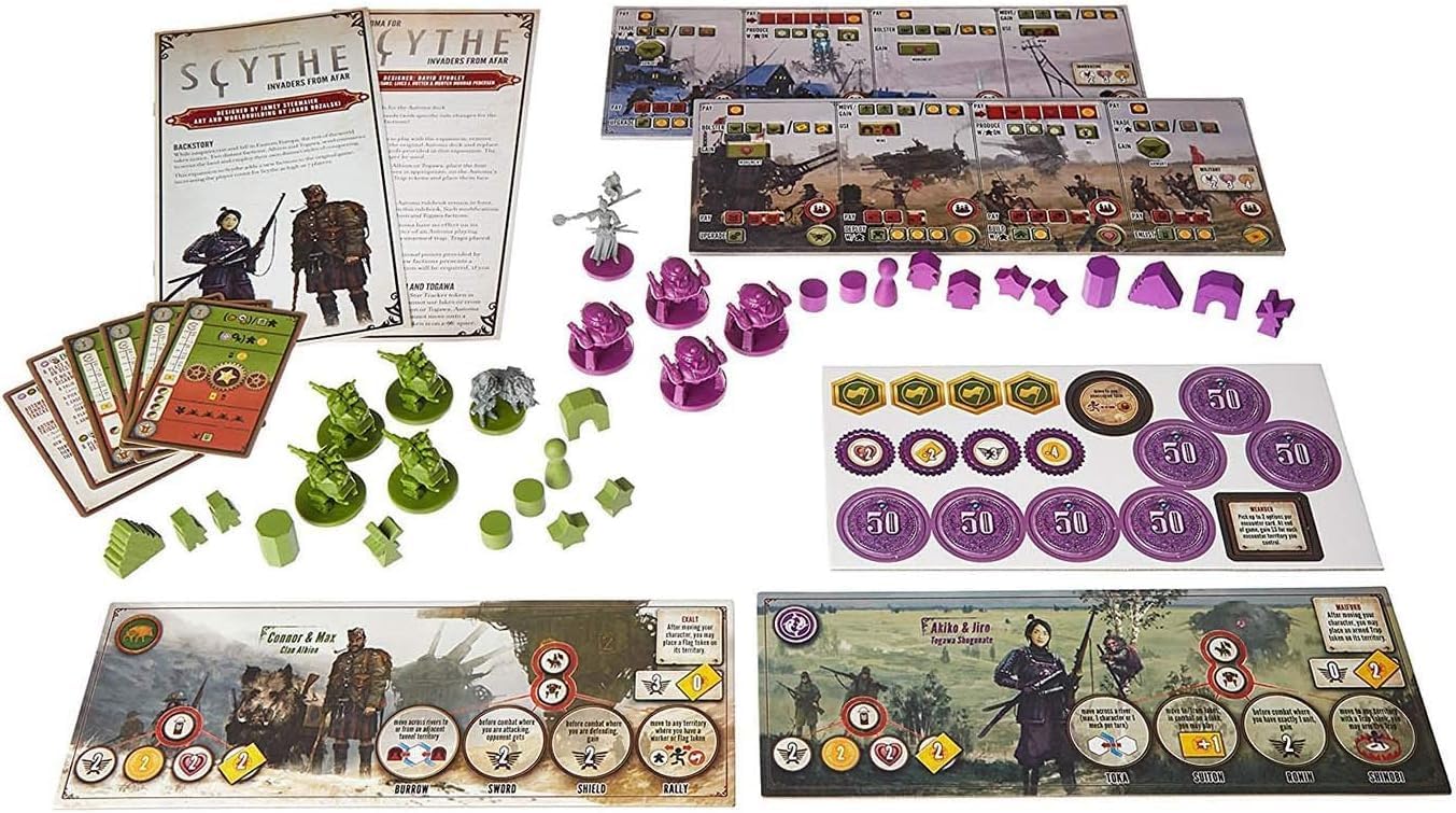 Stonemaier Games: Scythe: Invaders from Afar Expansion
