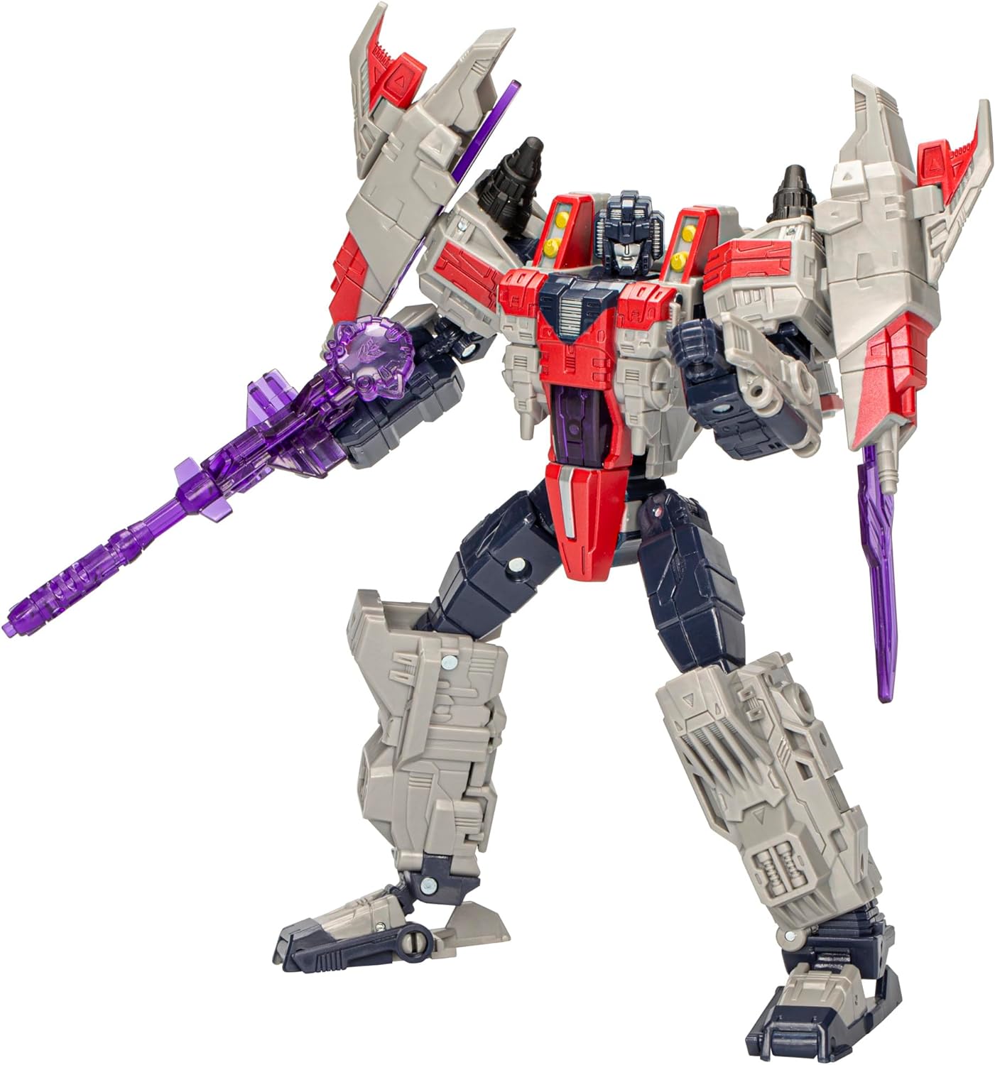 Transformers Legacy United Voyager Class Cybertron Universe Starscream, 7-inch Converting Action Figure, 8+ Years