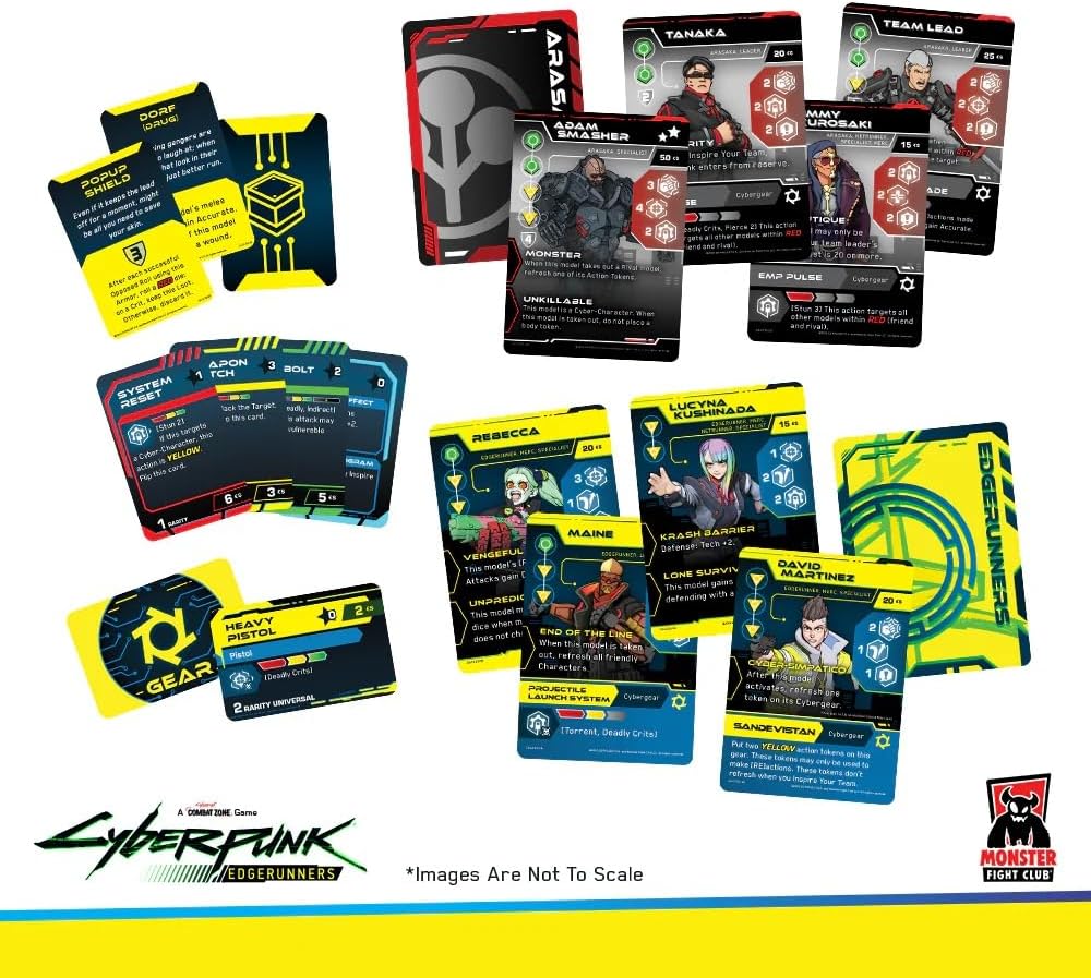 Cyberpunk Edgerunners: Combat Zone Board Game
