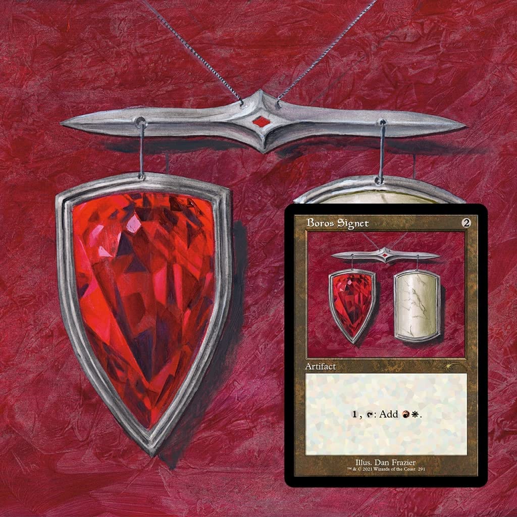 Magic TCG Magic: The Gathering Secret Lair: MTG All Natural Totally Refreshing Dan Frazier is Back Enemy Signets