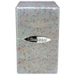Ultra PRO - Satin Tower 100+ Card Deck Box (Glitter Crystal) - Protect Your Gaming Cards, Sports Cards or Collectible Cards In Ultra Pro's Stylish Glitter Deck Box, Perfect for Safe Traveling