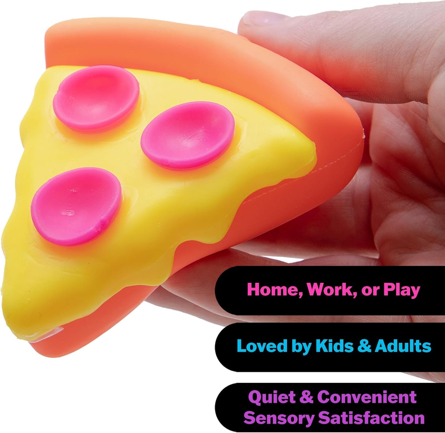 Schylling Needoh Squeezza - Sensory Squeeze Toy - Colors May Vary
