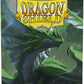 Dragon Shield Matte Dual Standard Size Card Sleeves 100ct - Apple Green & Silver