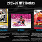 2025-26 Upper Deck MVP Hockey Retail Box