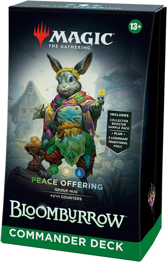 MAGIC THE GATHERING: BLOOMBURROW: COMMANDER DECK: Peace Offering PREORDER: RELEASE - 08/02/2024