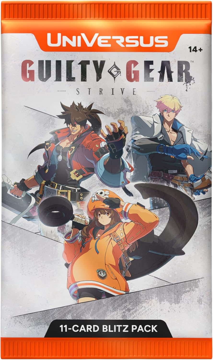 UniVersus: Guilty Gear - Strive - Blitz Box - 12 Blitz Packs (11 Cards Ea), Battle Deck-Building Trading Card Game, Randomly Assorted, TCG Collectible