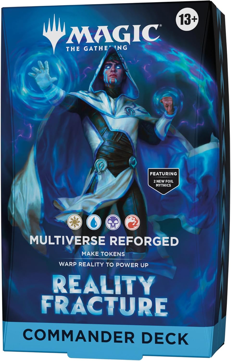 Magic: The Gathering Reality Fracture Commander Deck - Multiverse Reforged - 100-Card Deck + Accessories - Presale Ships 10/02/2026