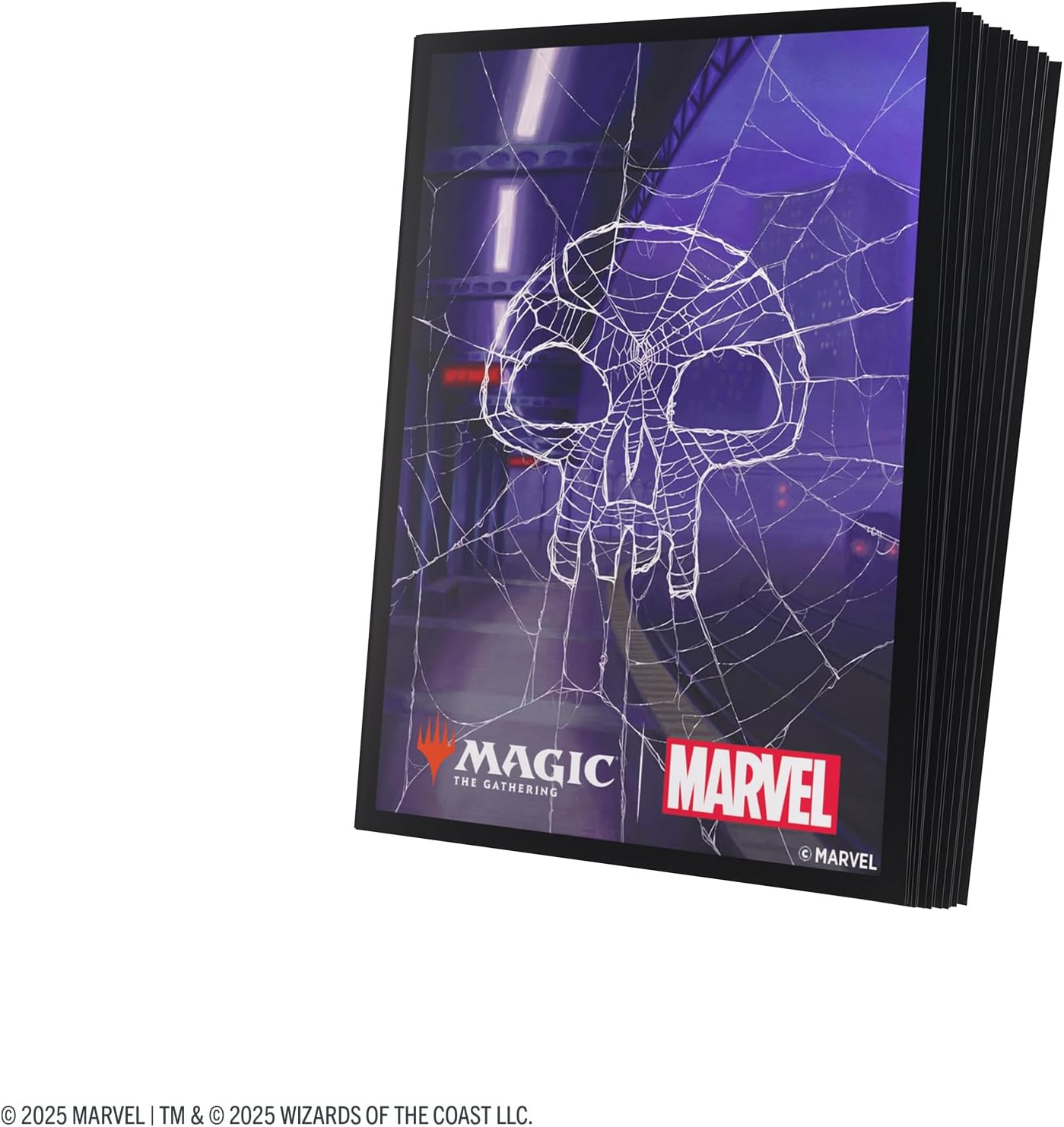 Gamegenic Magic: The Gathering Marvel's Spider-Man Premium Art Sleeves - Spider-Man Swamp - 105 Matte Textured Card Sleeves with Full-Color Artwork, Tournament-Ready & Plastic-Free Packaging