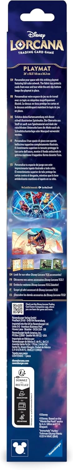 Ravensburger Disney Lorcana TCG: Archazia's Island Playmat Featuring Big Hero 6 - We Could Be Immortals | Protects Cards | Versatile Game, Desk, or Mouse Pad | Durable Non-Slip Surface | Ages 8+ - Presale Ships 03/21/2025