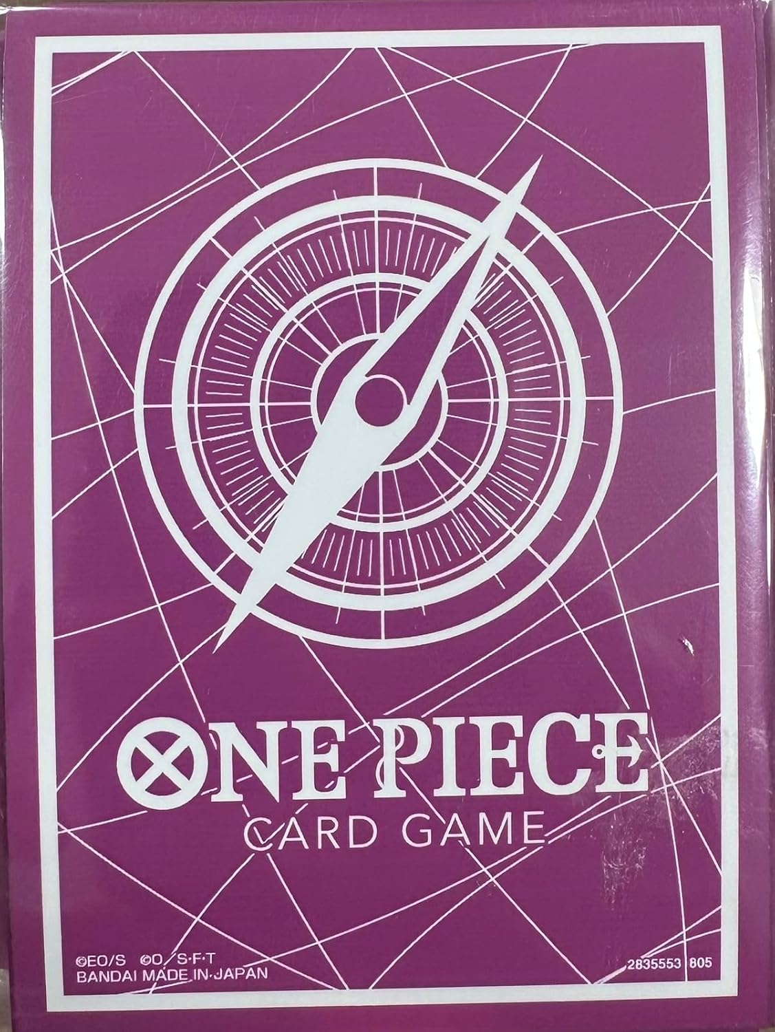 Bandai One Piece Card Game Sleeves Vol.13 Standard Purple
