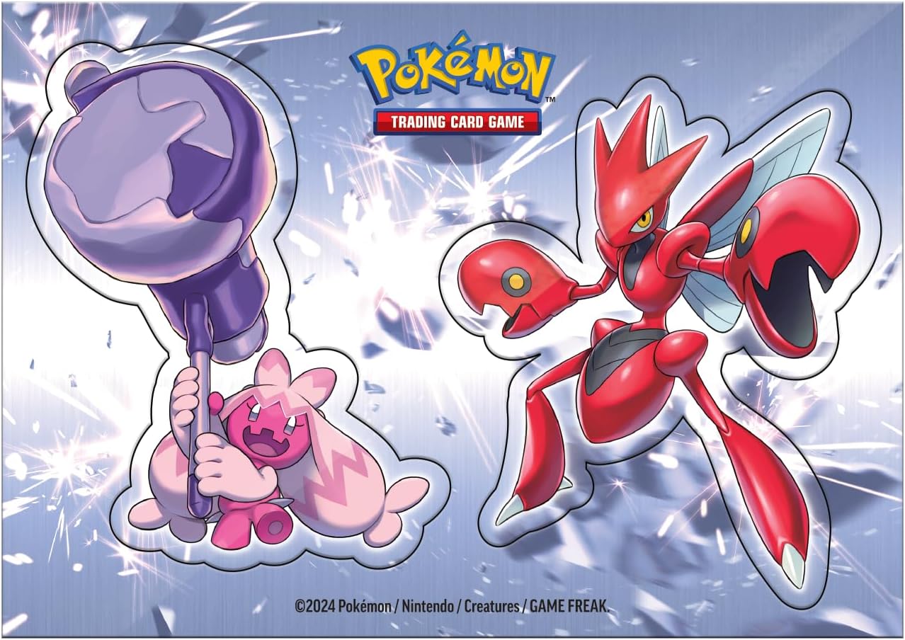 Pokemon TCG: 2024 Stacking Tin Metal - 3 Packs, 2 Stickers Collectors Emporium NY Pokemon TCG: 2024 Stacking Tin Metal - 3 Packs, 2 Stickers Collectors Emporium NY