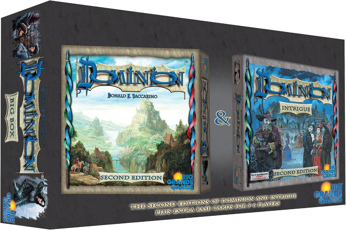 Dominion Big Box 2nd Edition - Deck Building Card Game for 2-6 Players