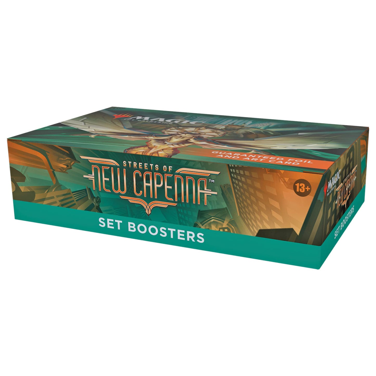 Magic: The Gathering Streets of New Capenna Set Booster Box | 30 Packs + 1 Box Topper (361 Magic Cards)