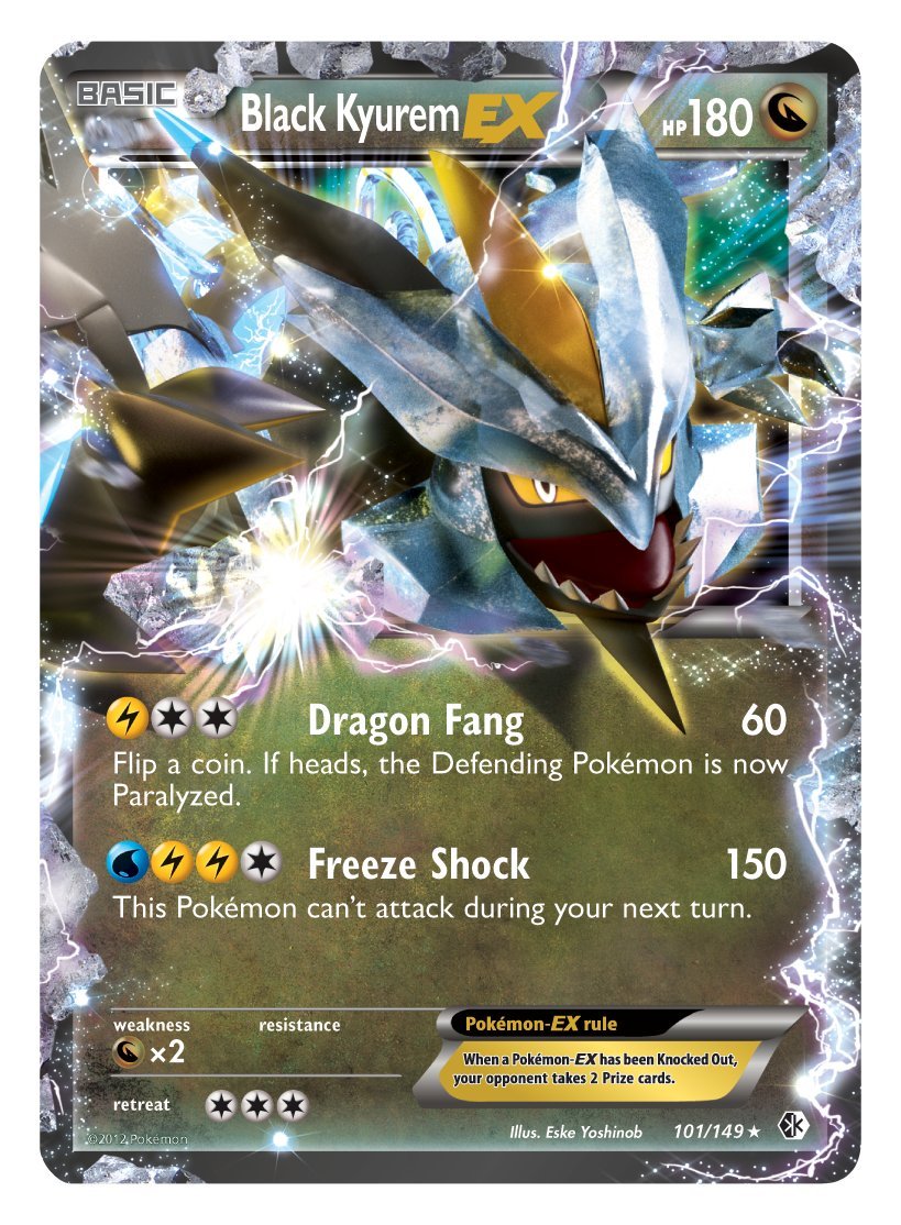 Pokemon TCG: Battle Arena Decks Kyurem Vs White Kyurem Deck, Black