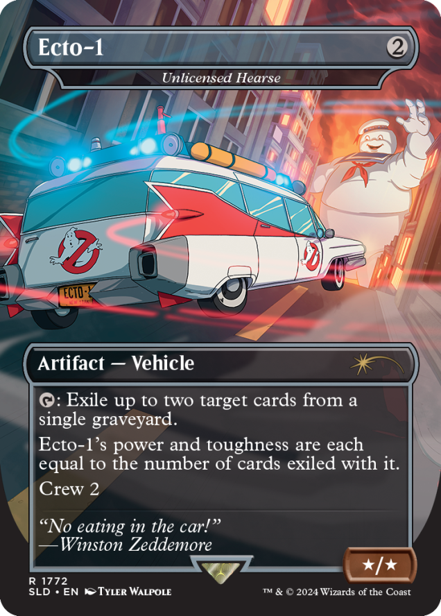 Magic the Gathering Secret Lair x Ghostbusters: The Real Ghostbusters Non-Foil Edition