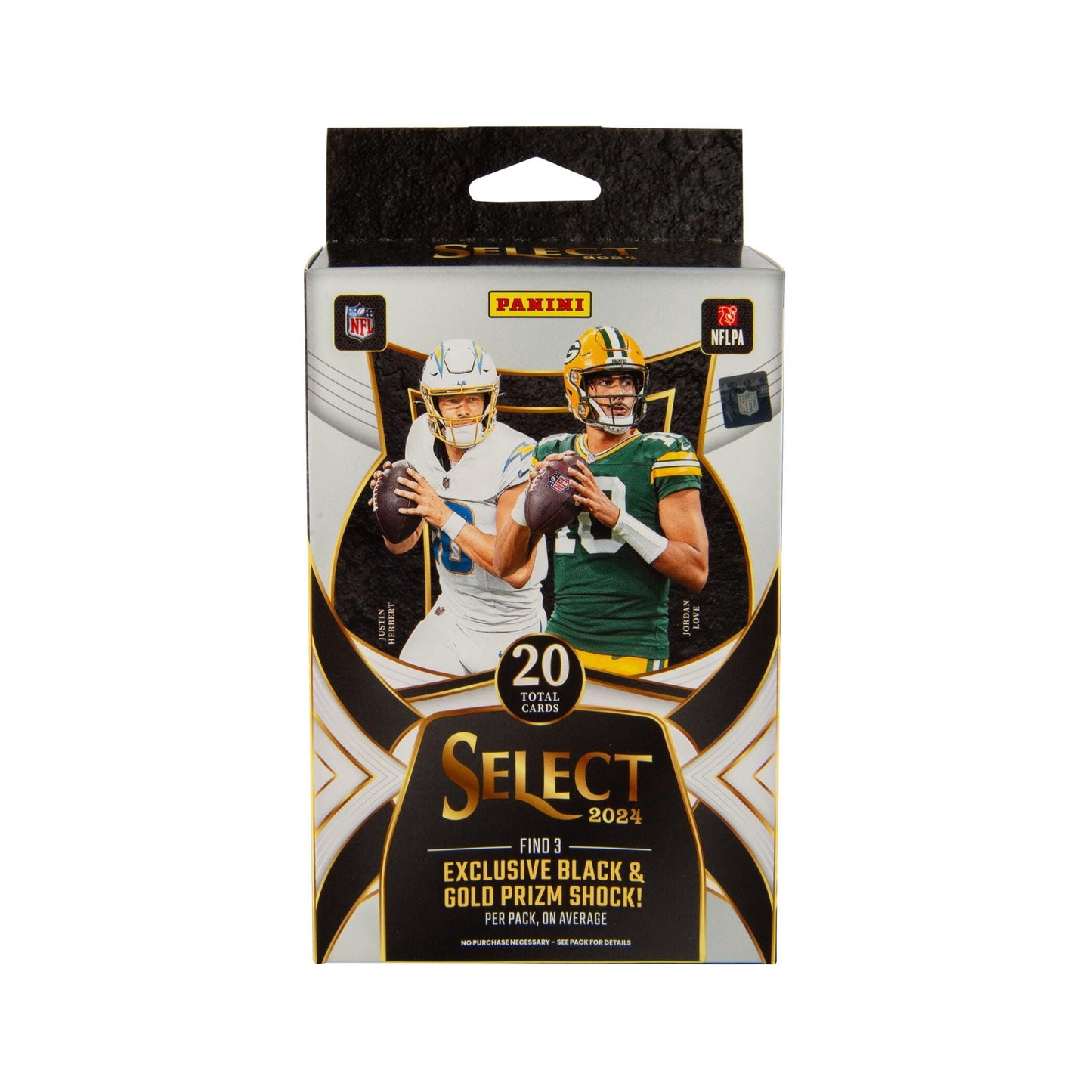 2024 Panini Select Football – Hanger Box (Black & Gold Prizms)