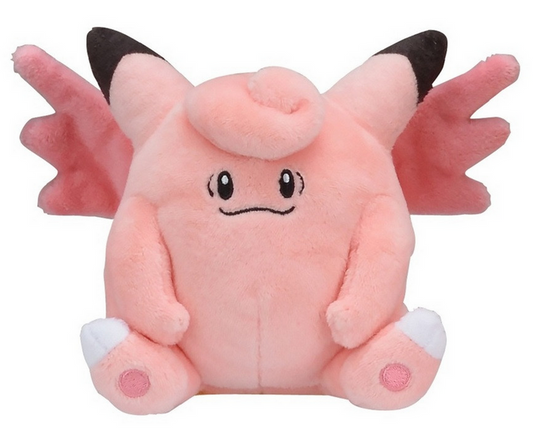 Pokemon Center: Sitting Cuties: Clefable Plush # 36 -  Generation 1 - 6 In