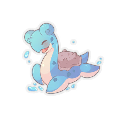 Water/Ice Poke Kiss-Cut Sticker