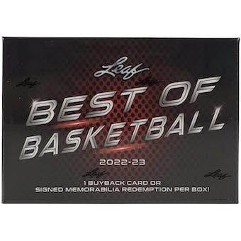 2022/23 Leaf Best Of Basketball Hobby Box
