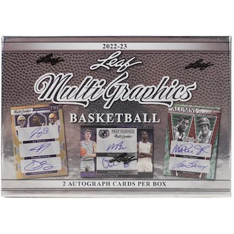 2022/23 Leaf Multigraphics Basketball Hobby Box