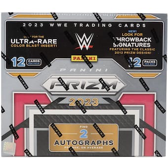 2023 Panini Prizm WWE Wrestling Hobby Box