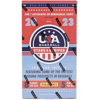 2023 Panini USA Stars & Stripes Baseball Hobby Box