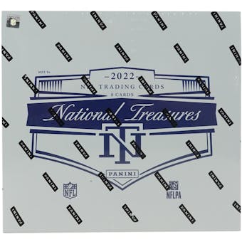 2022 Panini National Treasures Football Hobby Box